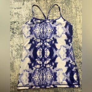 SALE!! EUC! Lululemon Power Y Tank In Inkblot Navy